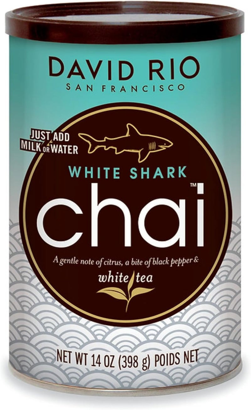 David Rio White Shark Chai Mix - 14 Ounce - Image 1